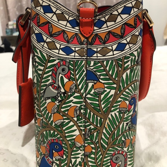 Tory Burch Robinson Birds Purse - Picture 2 of 7